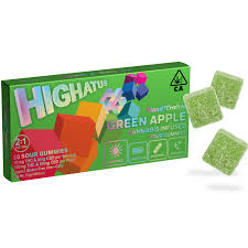 Photograph of product: Highatus - Green Apple 2:1 (THC:CBD) Edible 100mg