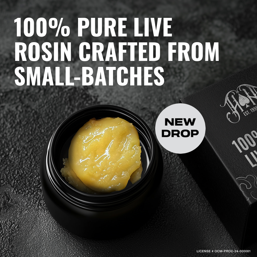 Photograph of product: HEAVY HITTERS | TROPICAL TSUNAMI | Oui'd | 2G LIVE ROSIN JAR