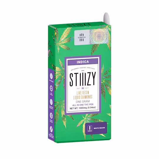 Photograph of product: Stiiizy - White Widow - LQD Disposable Vape
