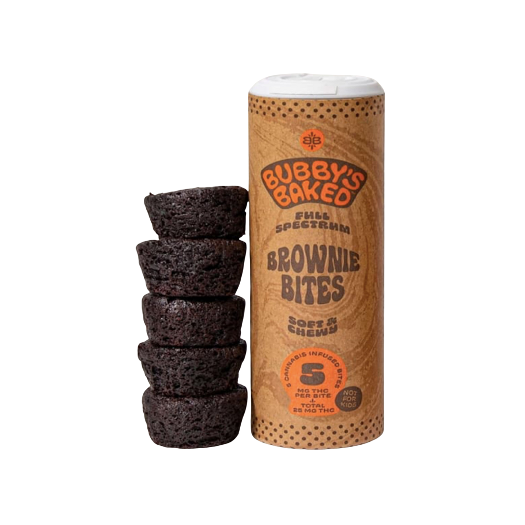 Photograph of product: Bubby's | Brownie Bites 10mg - 5pk | 50mg
