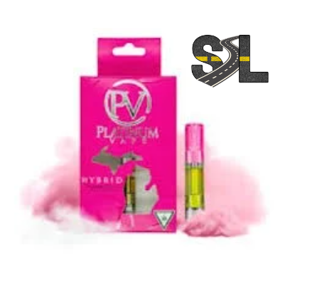 Photograph of product: Platinum Vape Strawberry Jam 510 Thread Cartridge