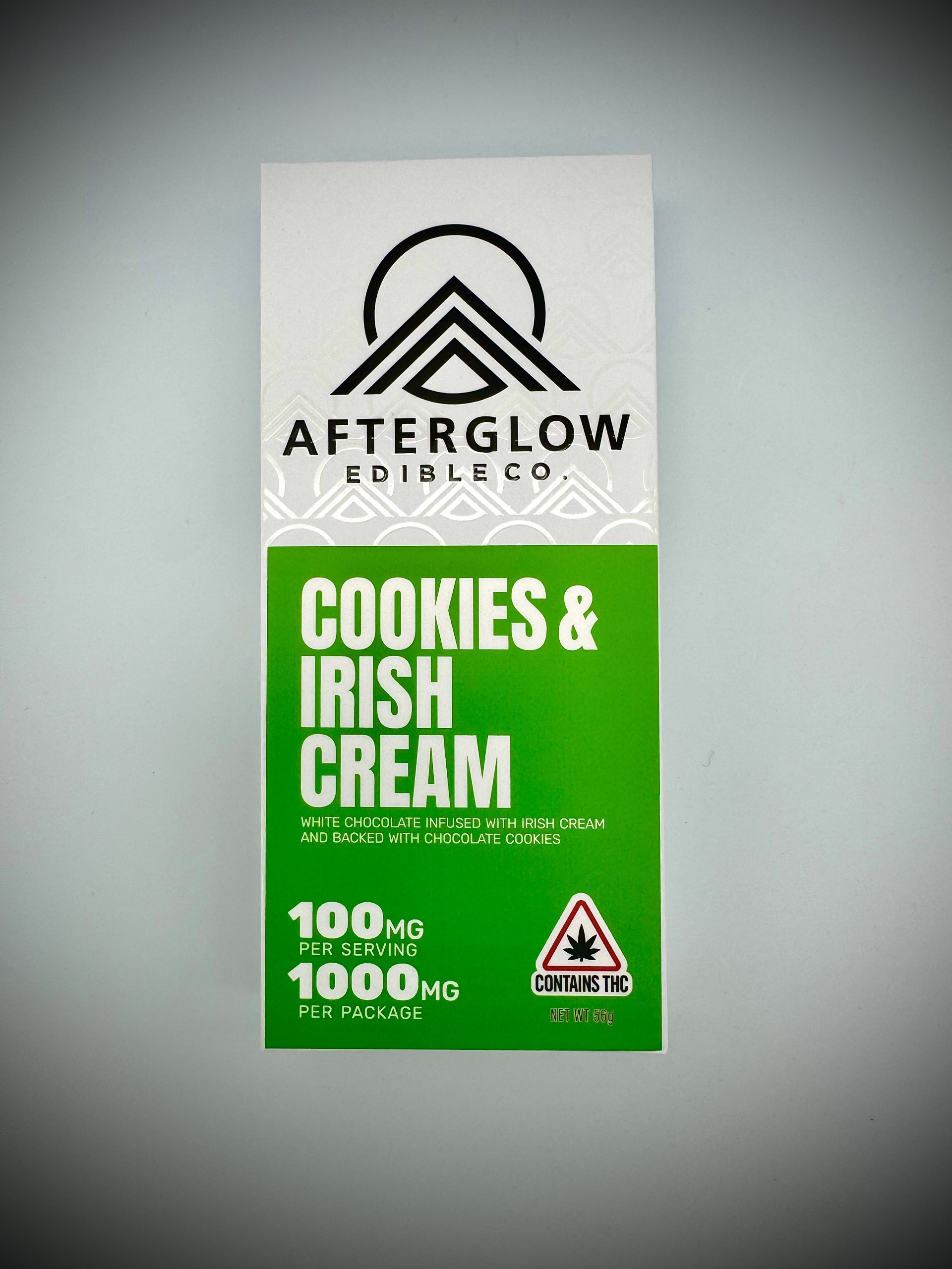 Photograph of product: Cookies & Irish Cream Chocolate Bar Afterglow