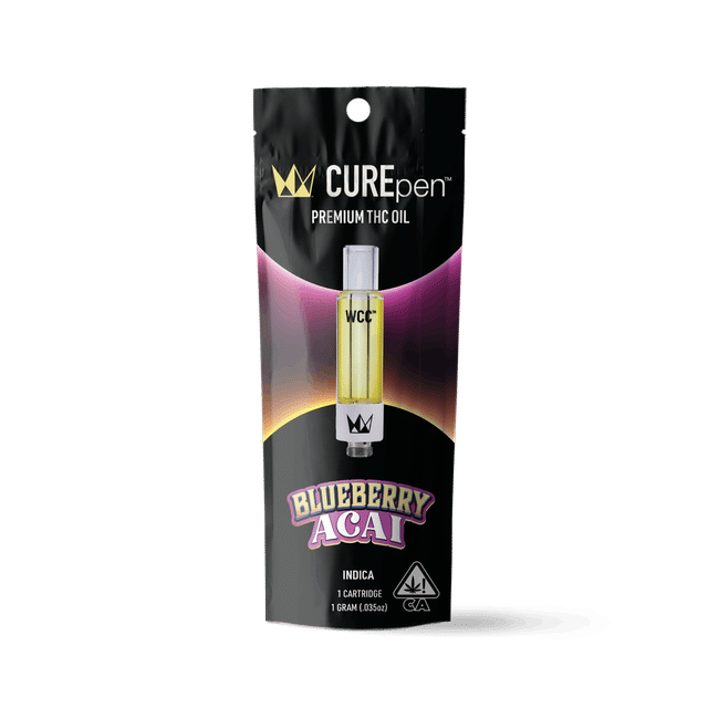 Photograph of product: Blueberry Acai - 1G CUREpen Cartridge - 