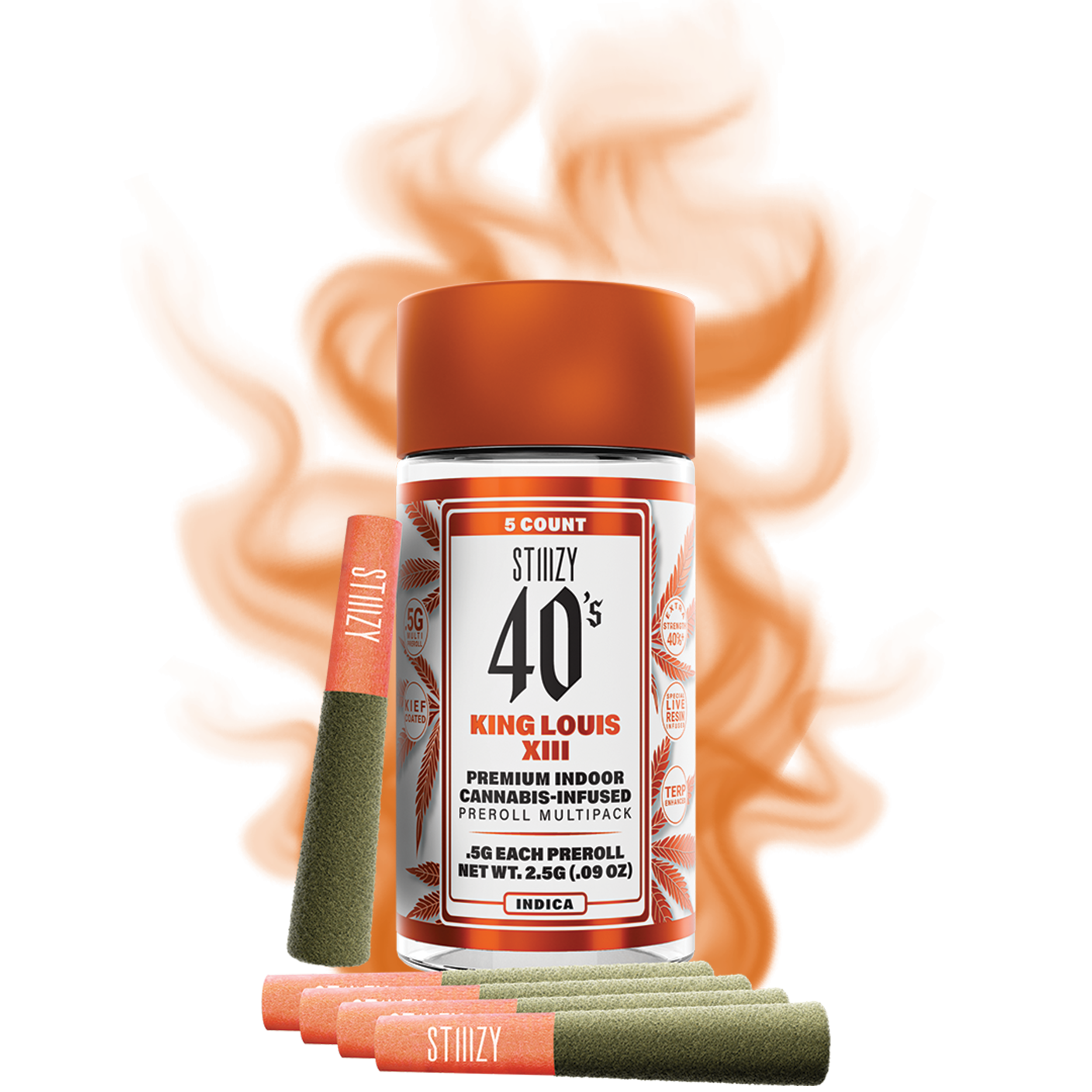 Photograph of product: .5gX5 | King Louis XIII | Infused Pre-roll