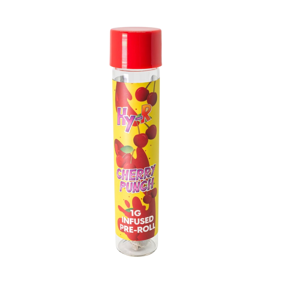 Photograph of product: HY-R - Cherry Punch - Preroll Infused