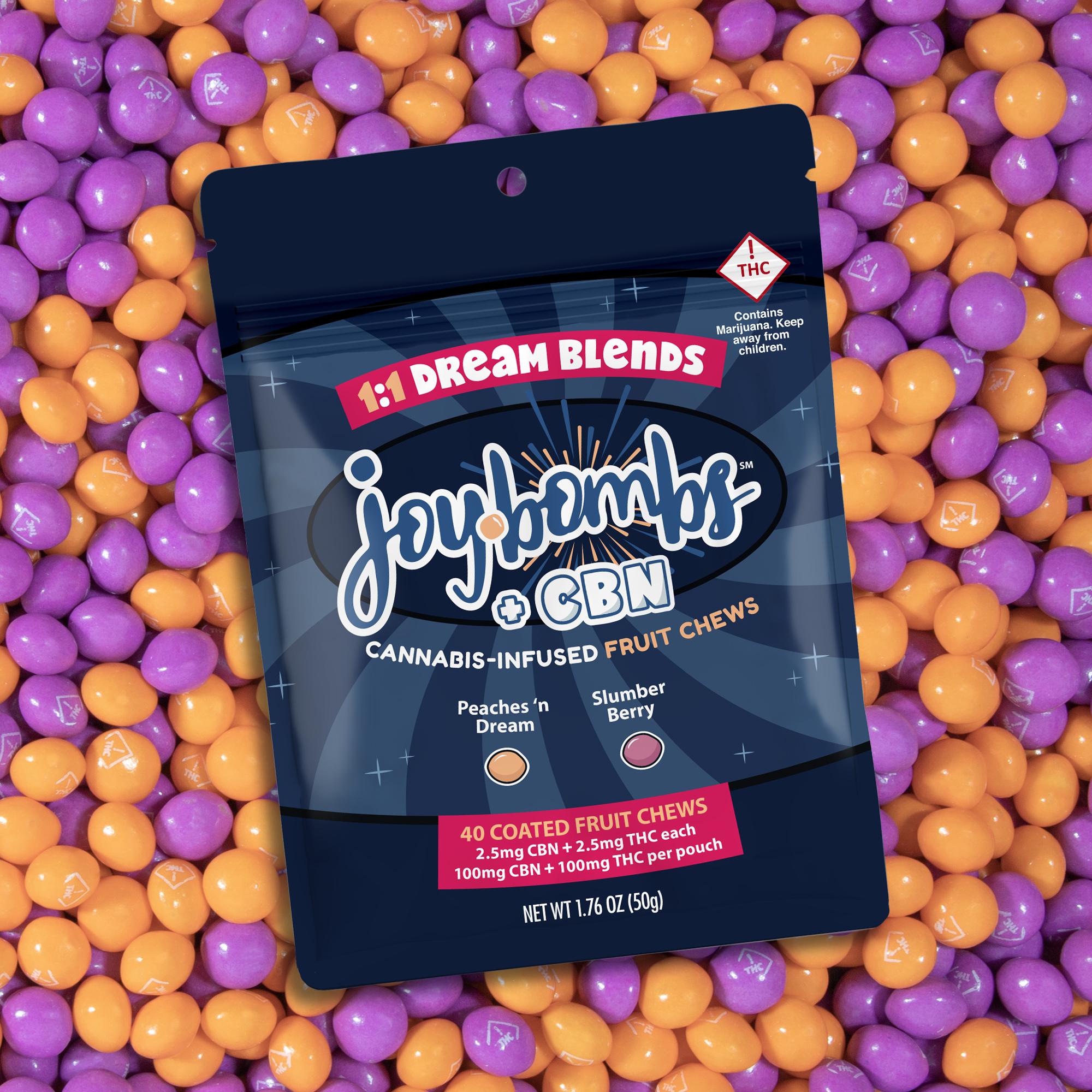 Photograph of product: JOYBOMBS 1:1 Dream Blends cbn - 200mg
