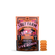 Photograph of product: Lost Farm | Tropical Lemonade x Do-Si-Dos Rosin | 100MG