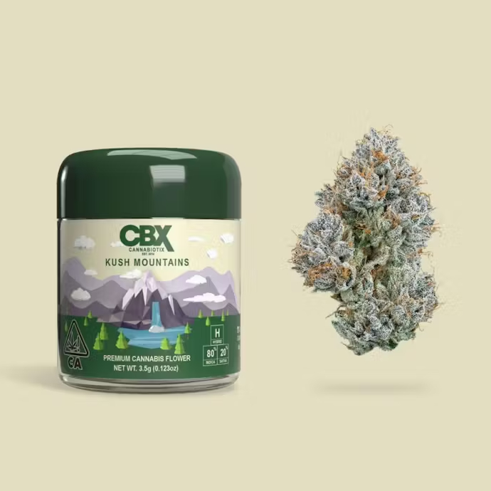 Photograph of product: KUSH MOUNTAINS (3.5G) [H]