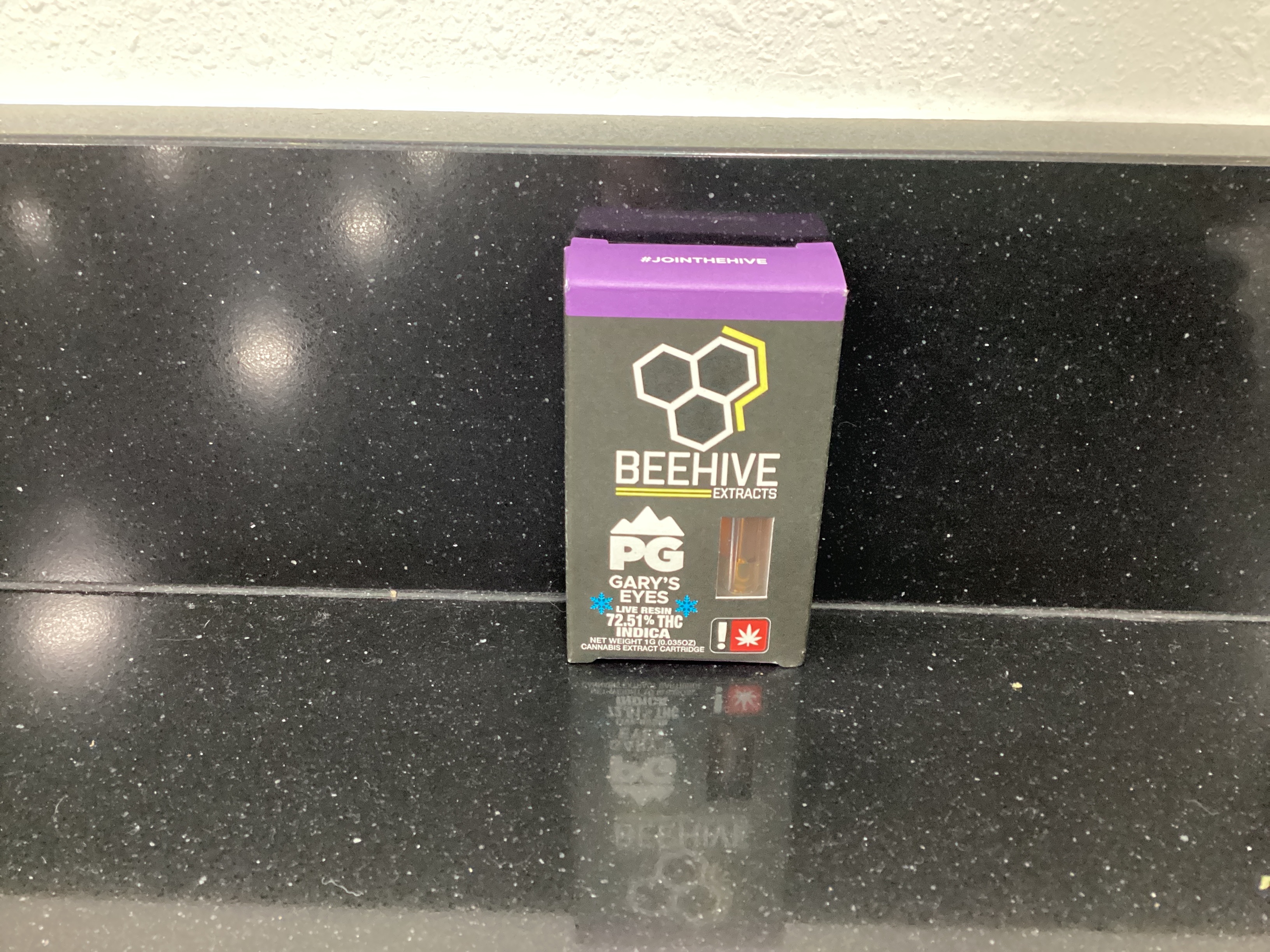 Photograph of product: Beehive Extracts Gary's Eyes Live Resin Cart
