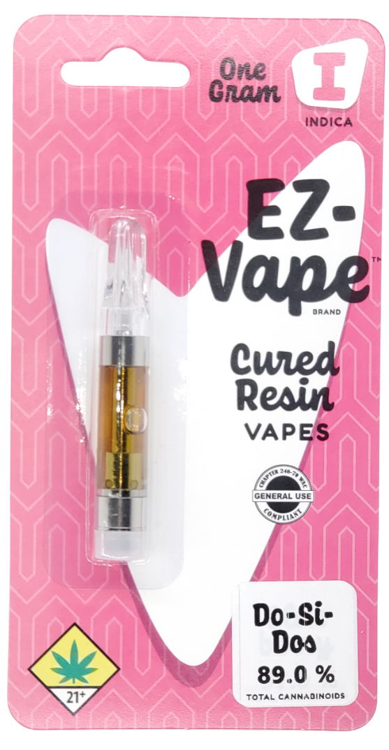 Photograph of product: EZ VAPE Dosidos Distillate Cart 1g
