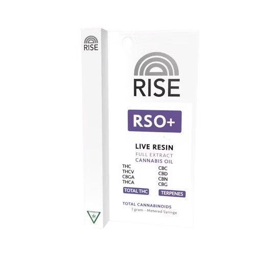 Photograph of product: RISE - RSO + L.R - Watermelon Mimosa - 1g Dart