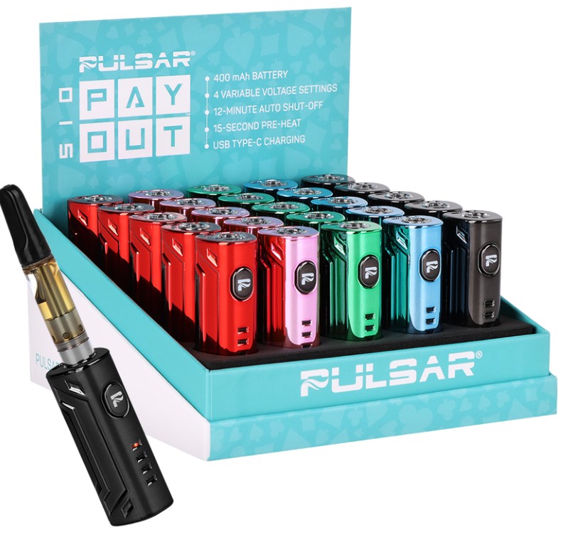 Photograph of product: Battery | 510 Payout | Electroplate Edition