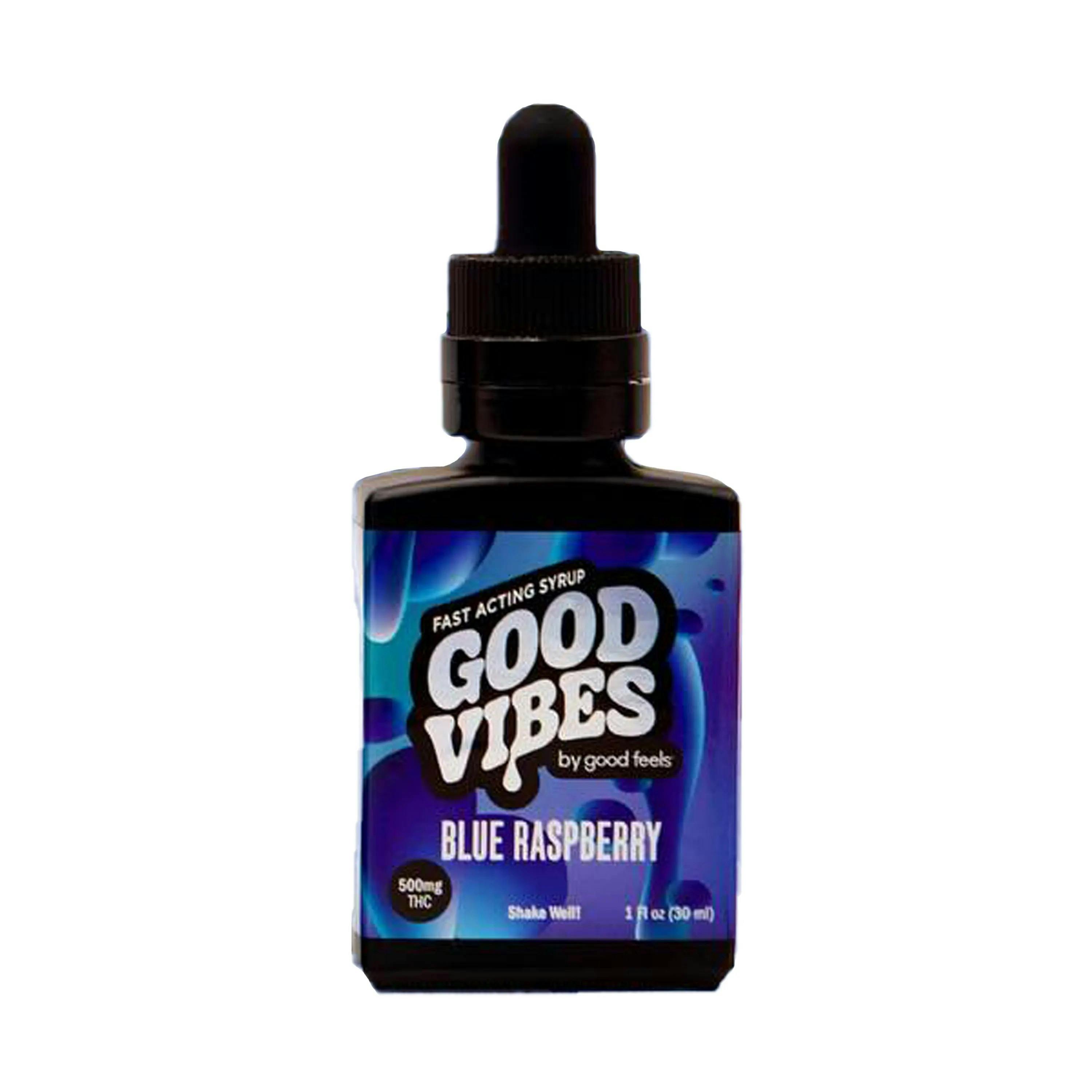 Photograph of product: Blue Raspberry | Syrup | 500mg