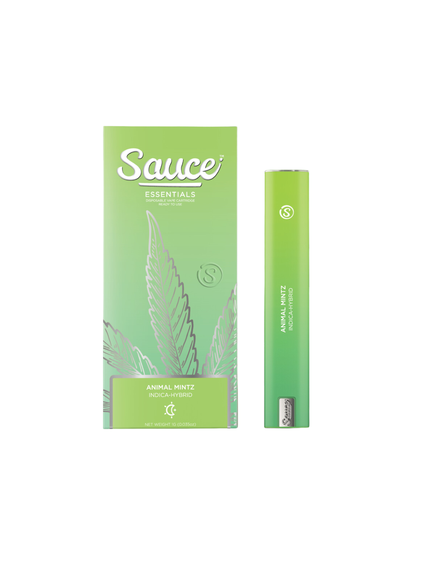 Photograph of product: Sauce Flavored All-In-One Cartridge | Oui'd-Hybrid | Animal Mintz