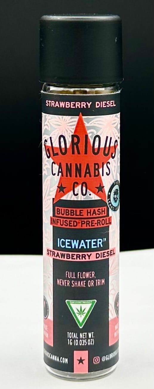 Photograph of product: Strawberry Diesel 1G | Bubble au chocolat Infused Pre-Roll