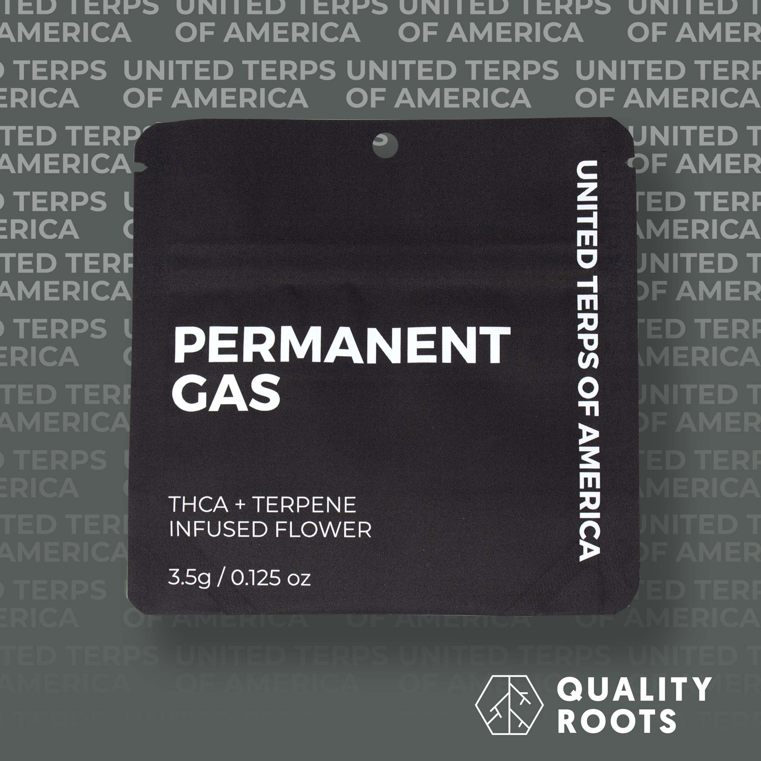 Photograph of product: United Terps of America - Permanent Gas Infused Flower 3.5g