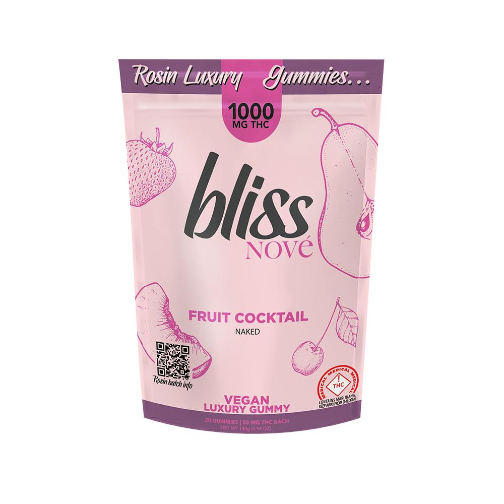 Photograph of product: Nove Fruit Cocktail Rosin Gummies 1000mg
