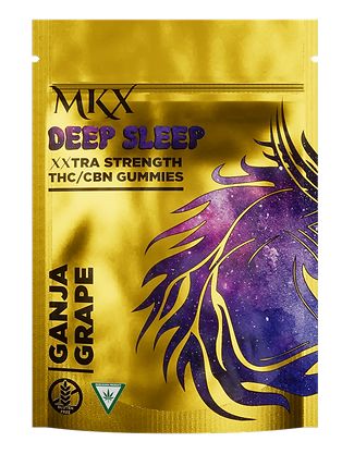 Photograph of Product: Ganja Grape Deep Sleep Gummies | 200mg