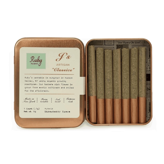 Photograph of product: RUBY FARMS | CLASSICS | STRAWBERRY GUAVA | 5G (7PK)