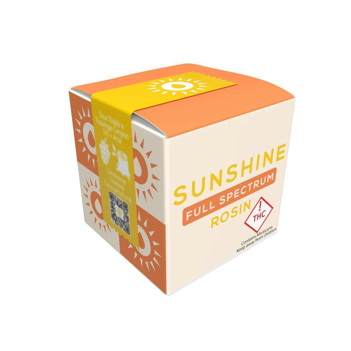 Photograph of product: Sunshine Full Spec Rosin 3g