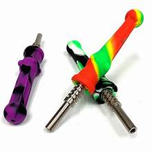 Photograph of product: Silicone Nectar collector w/Nail