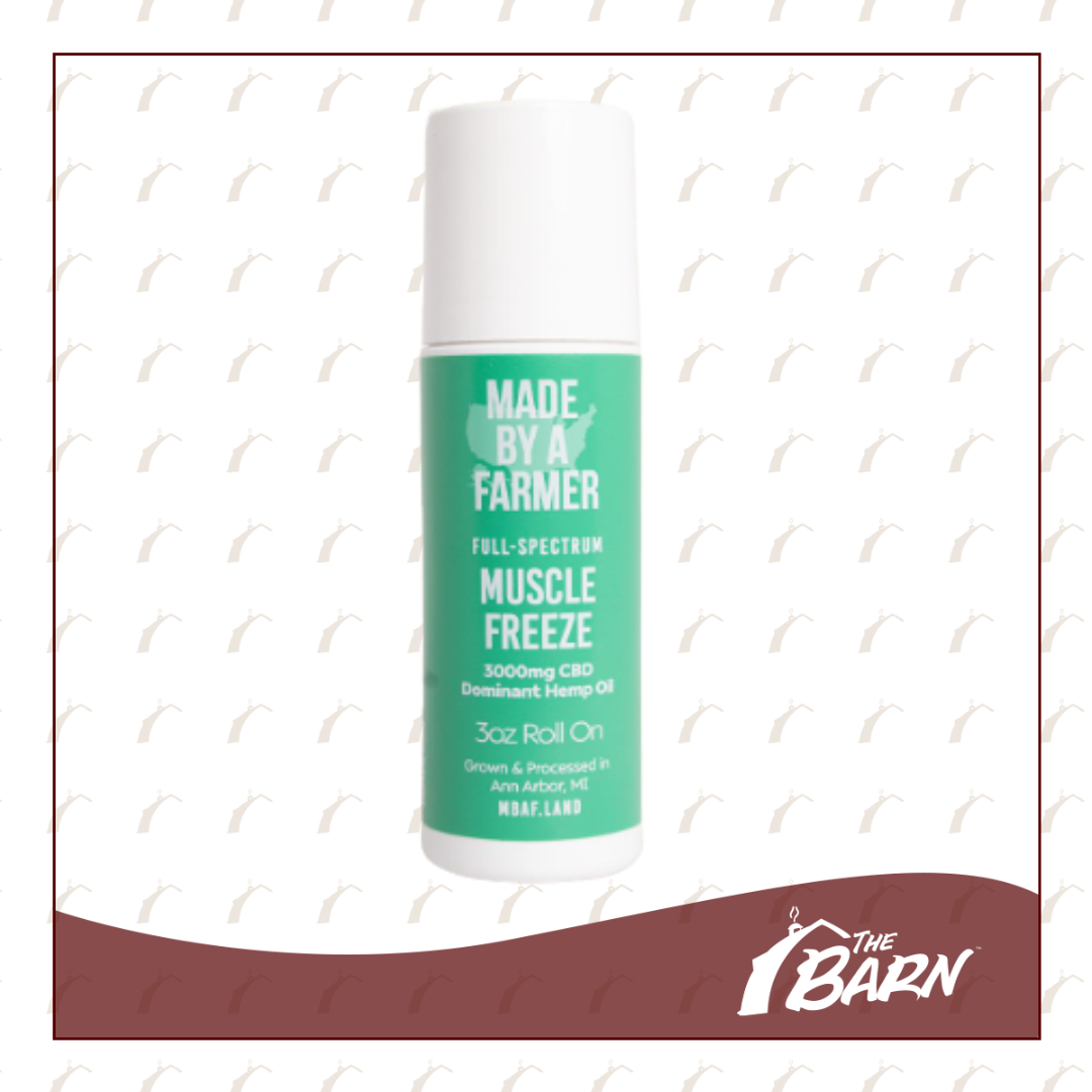 Photograph of product: MBAF 3000mg Muscle Freeze CBD Roll On - REC