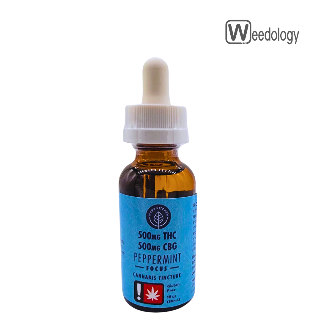 Photograph of product: Hapy Kitchen 1.0oz PEPPERMINT 1:1 Tincture