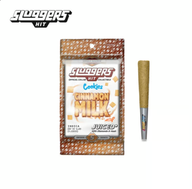 Photograph of product: CINNAMON MILK 3.5G INFUSED 5 PACK PREROLLS