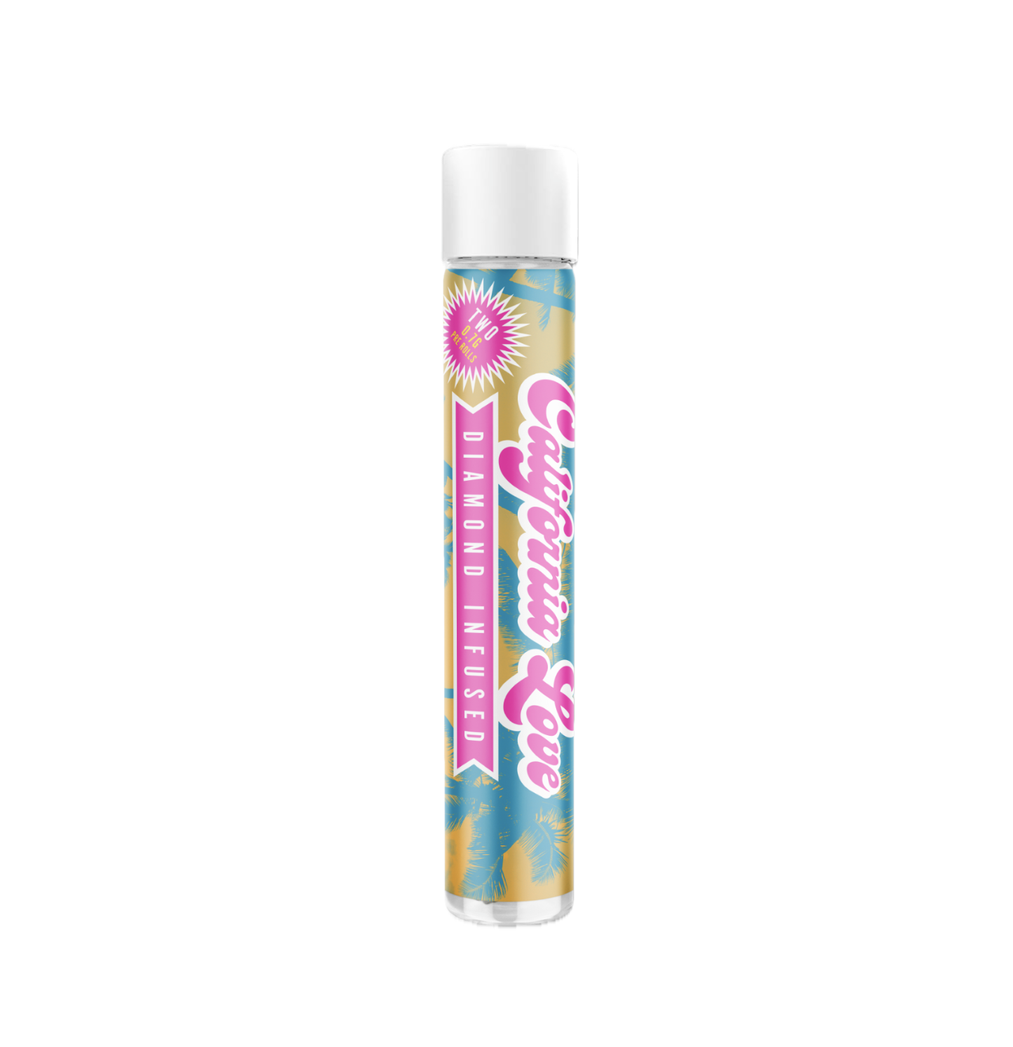 Photograph of product: CA Love: Strawberry Banana 2pk Infused Prerolls