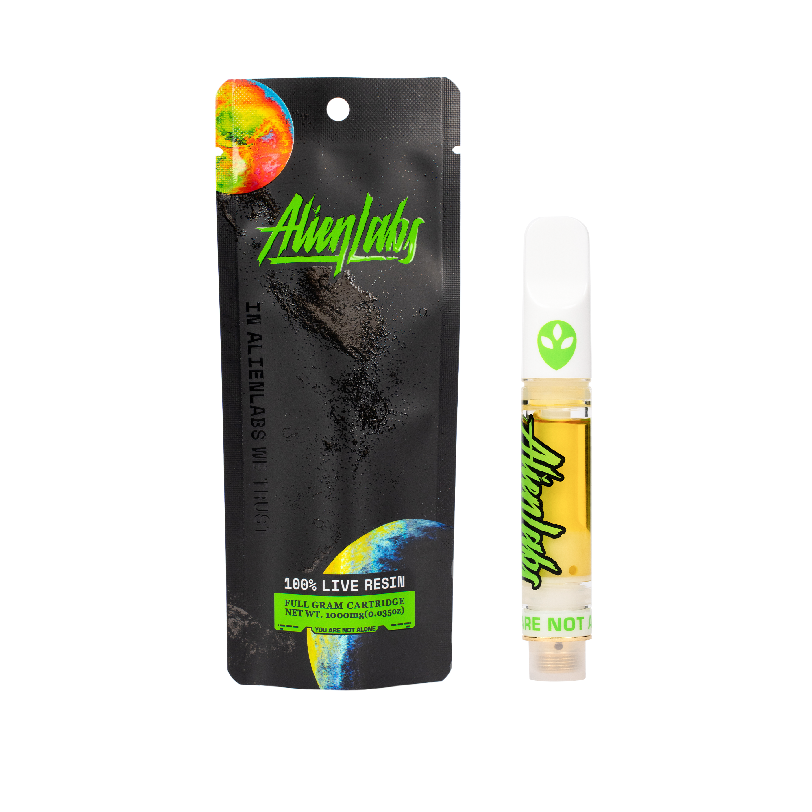 Photograph of product: 1000mg Zpectrum Live Resin Cartridge