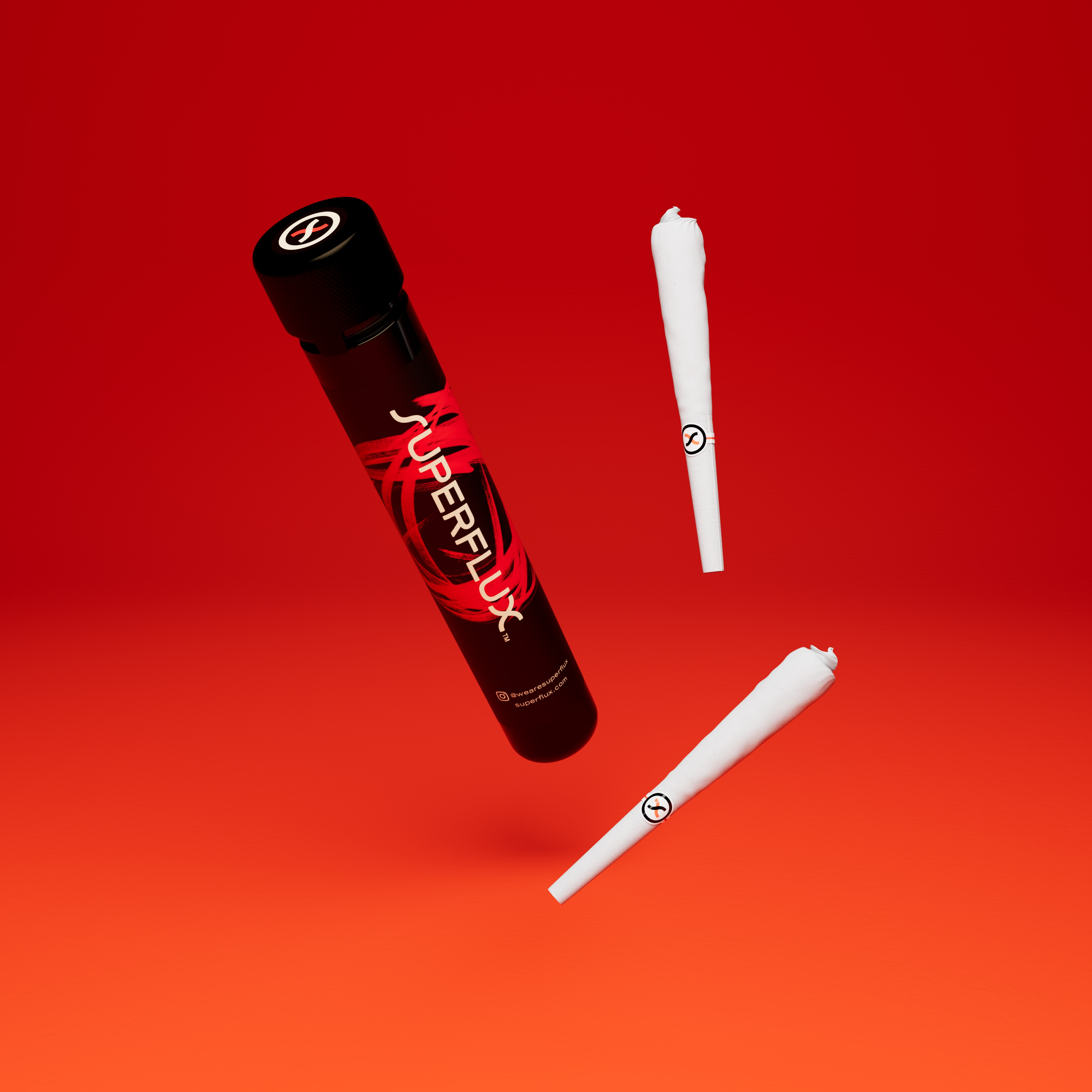 Photograph of product: Superflux Pre-Roll 2pk/1g Infused- Lion Sap