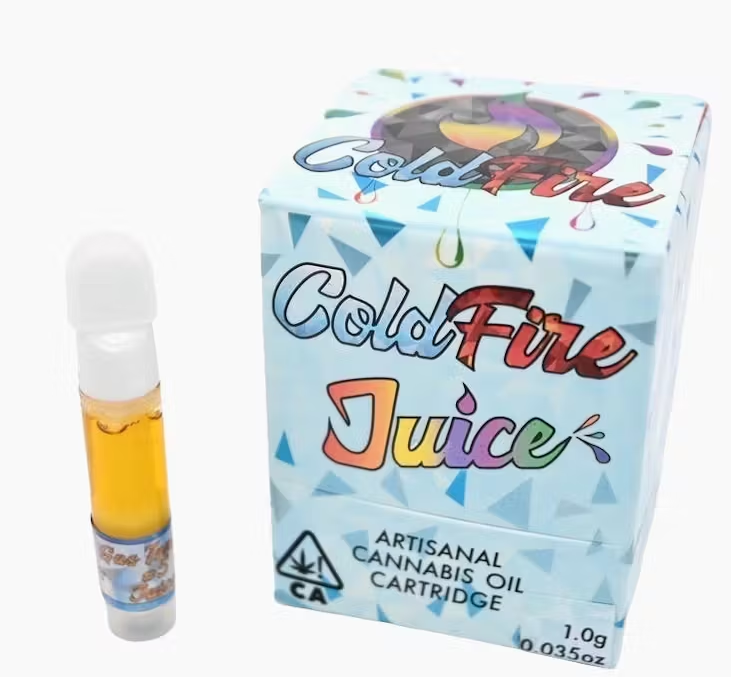 Photograph of product: ColdFire Super Runtz Cured Resin Cartridge 1g