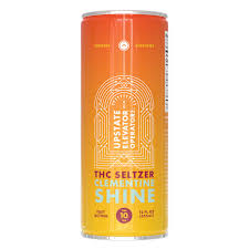 Photograph of product: 10mg Clementine Shine Seltzer | Upstate Elevator