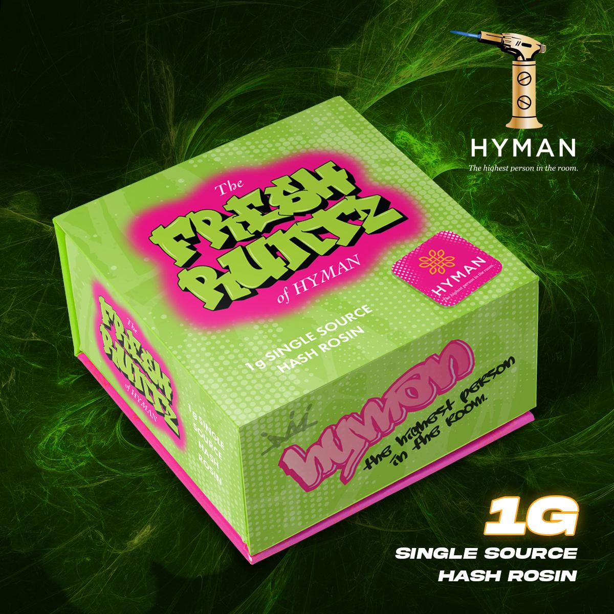 Photograph of product: HYMAN | au chocolat Rosin - Fresh Runtz of Hyman - 1g