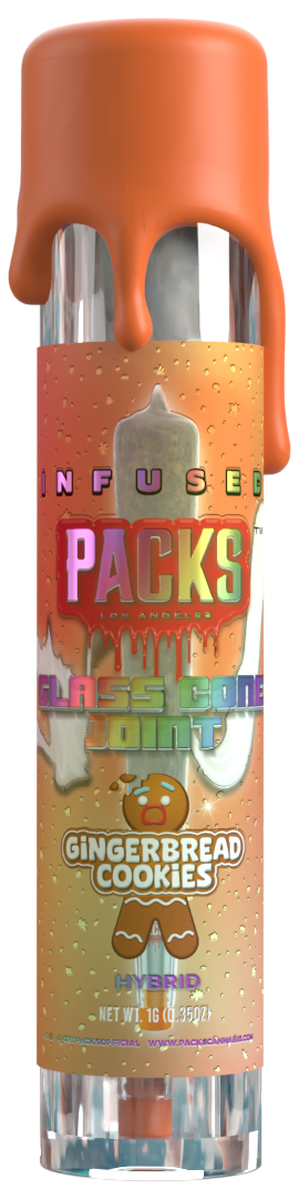 Photograph of product: Gingerbread Cookies | Limited Edition - Glass Cone Joint | 1G