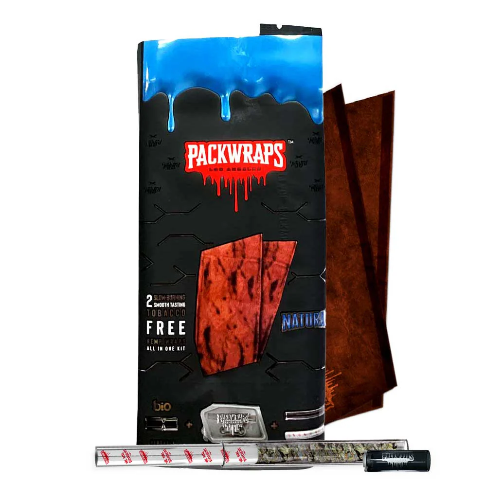 Photograph of product: Packwraps x Twisted - Natural Wraps (2pk)