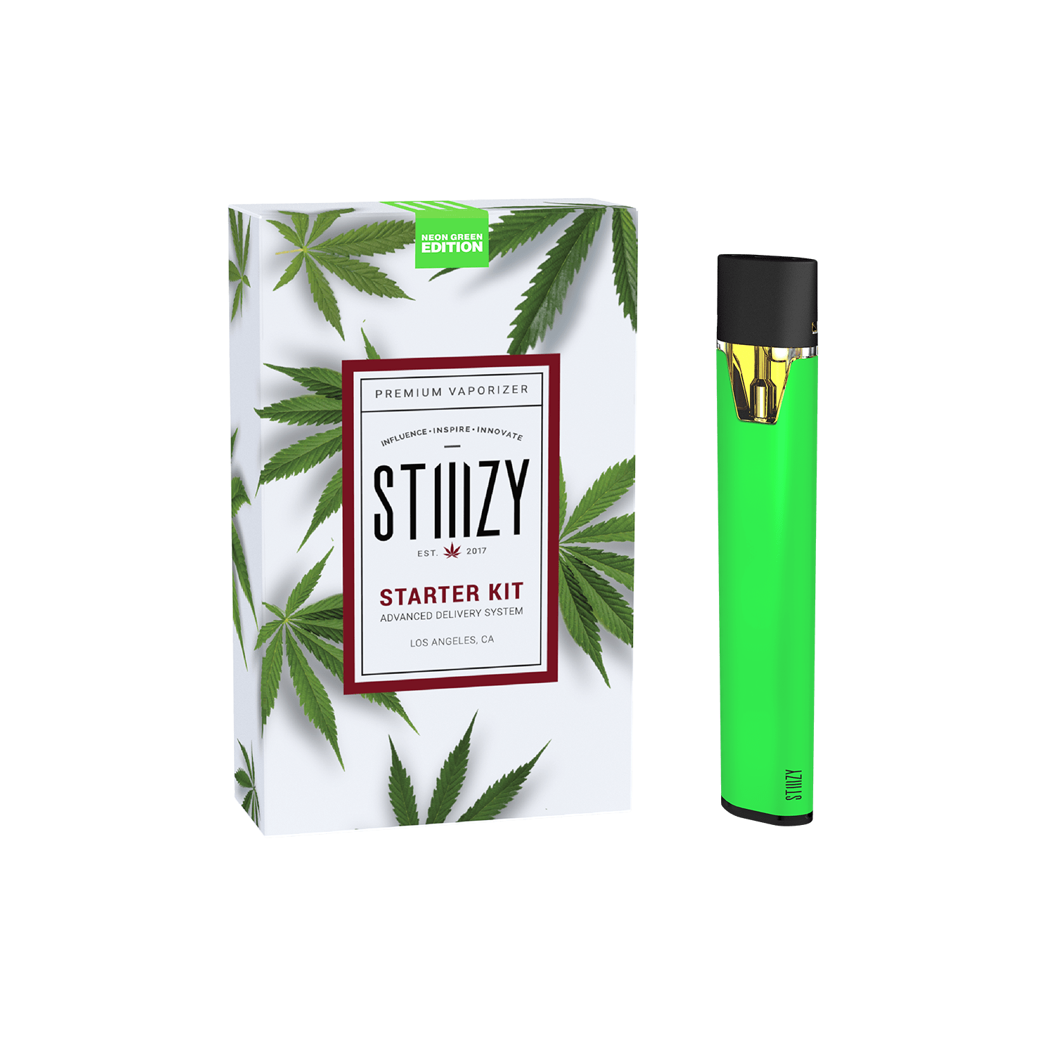 Photograph of product: Stiiizy - Battery - Neon Green