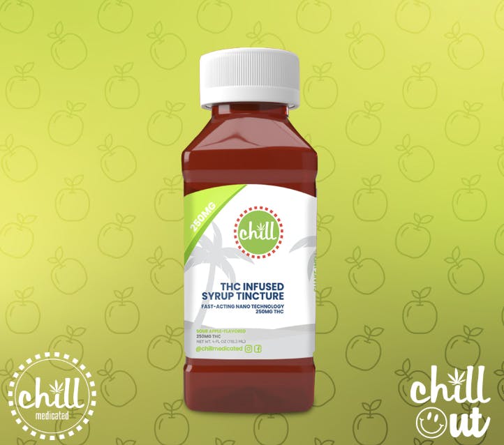 Photograph of product: Chill - Sour Apple - 500mg Tincture