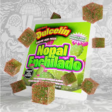 Photograph of product: Dulcelin - Nopal Enchilado 100mg Full Spectrum Gummies