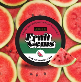 Photograph of product: Watermelon Gummies 100mg