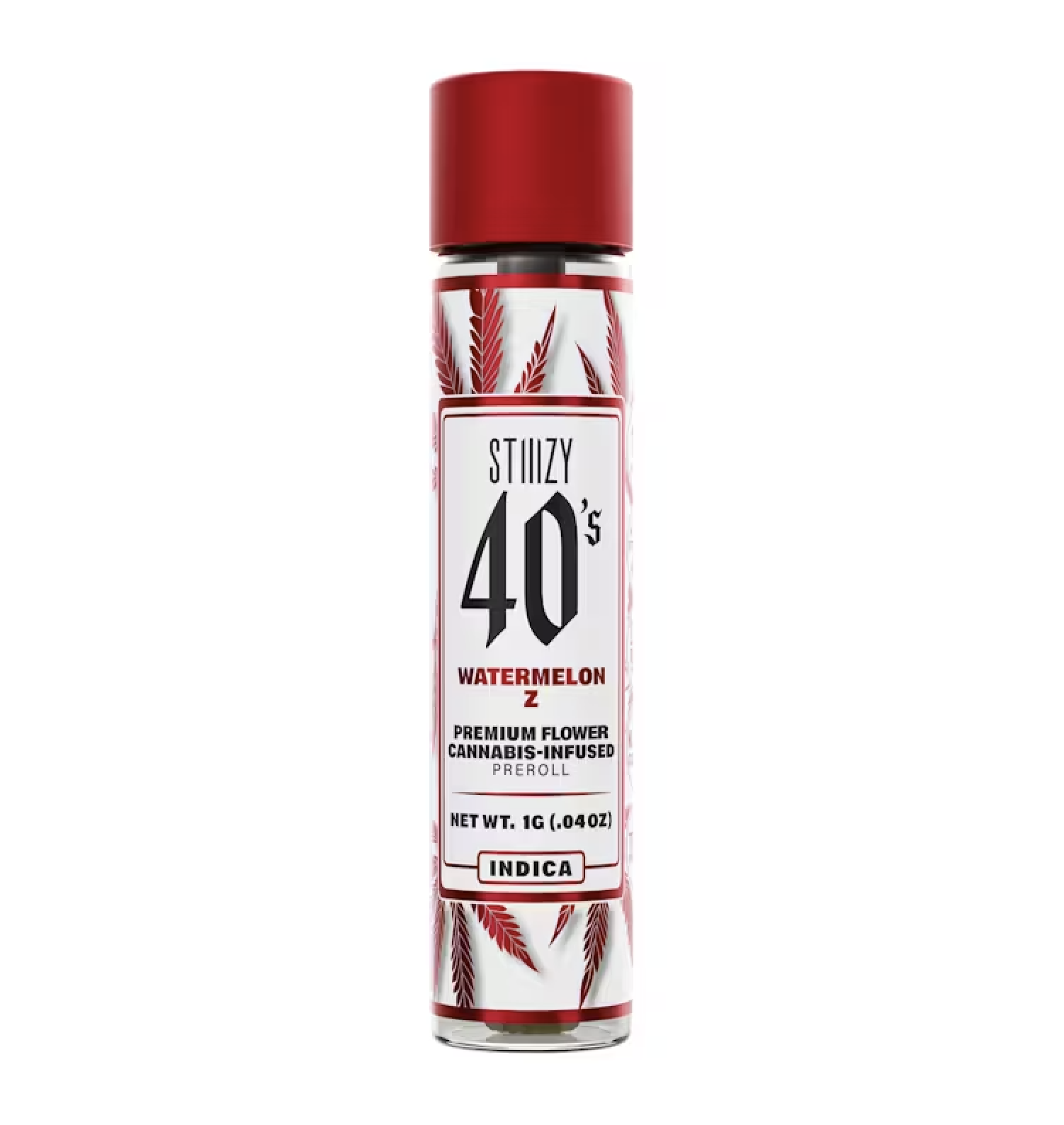 Photograph of product: STIIIZY 40's Infused Preroll 1g - Watermelon Z (I)