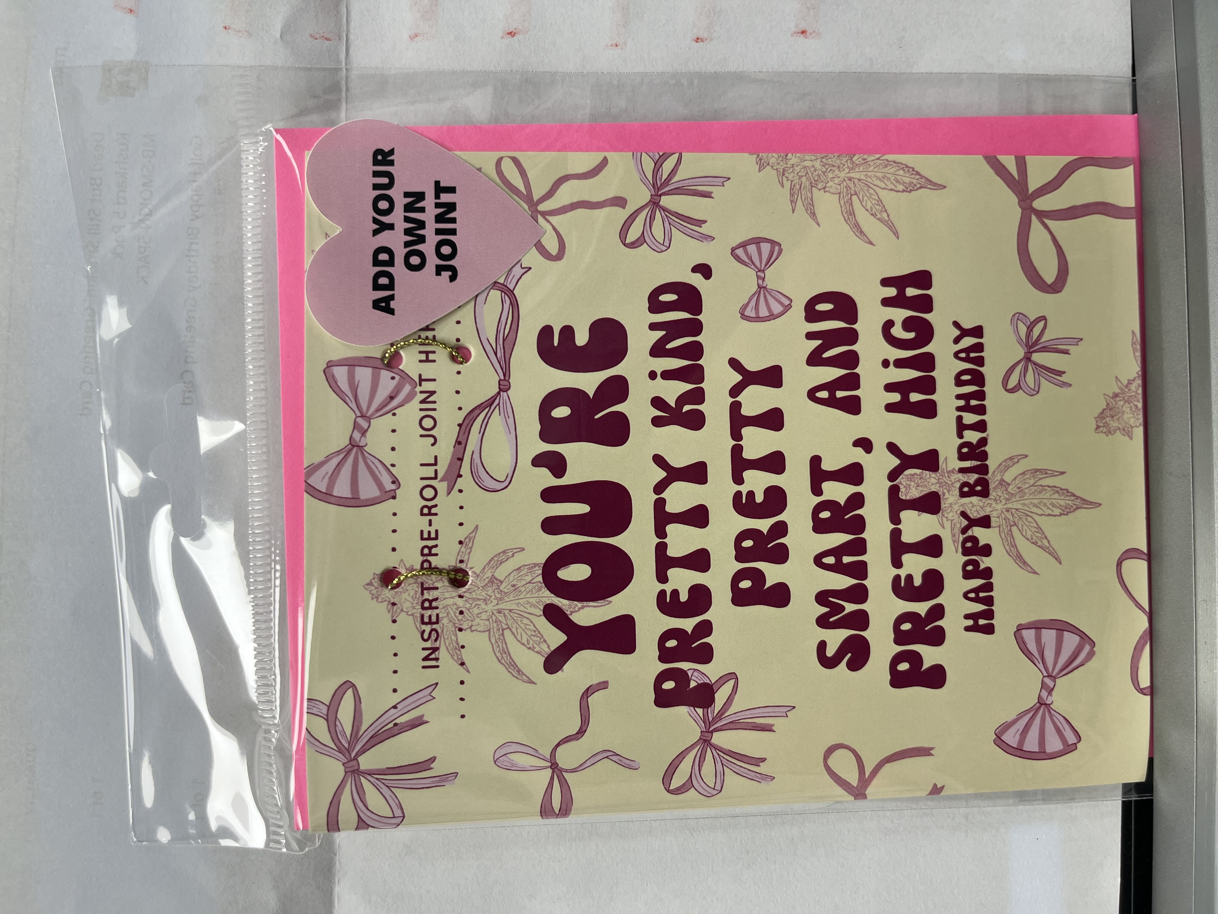 Photograph of product: KushKards | Pretty High Birthday
