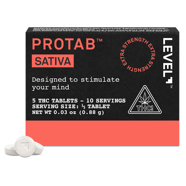 Photograph of product: Level | Oui'd | 5pk Protab Edible Tabs | 100mg | Oui'd
