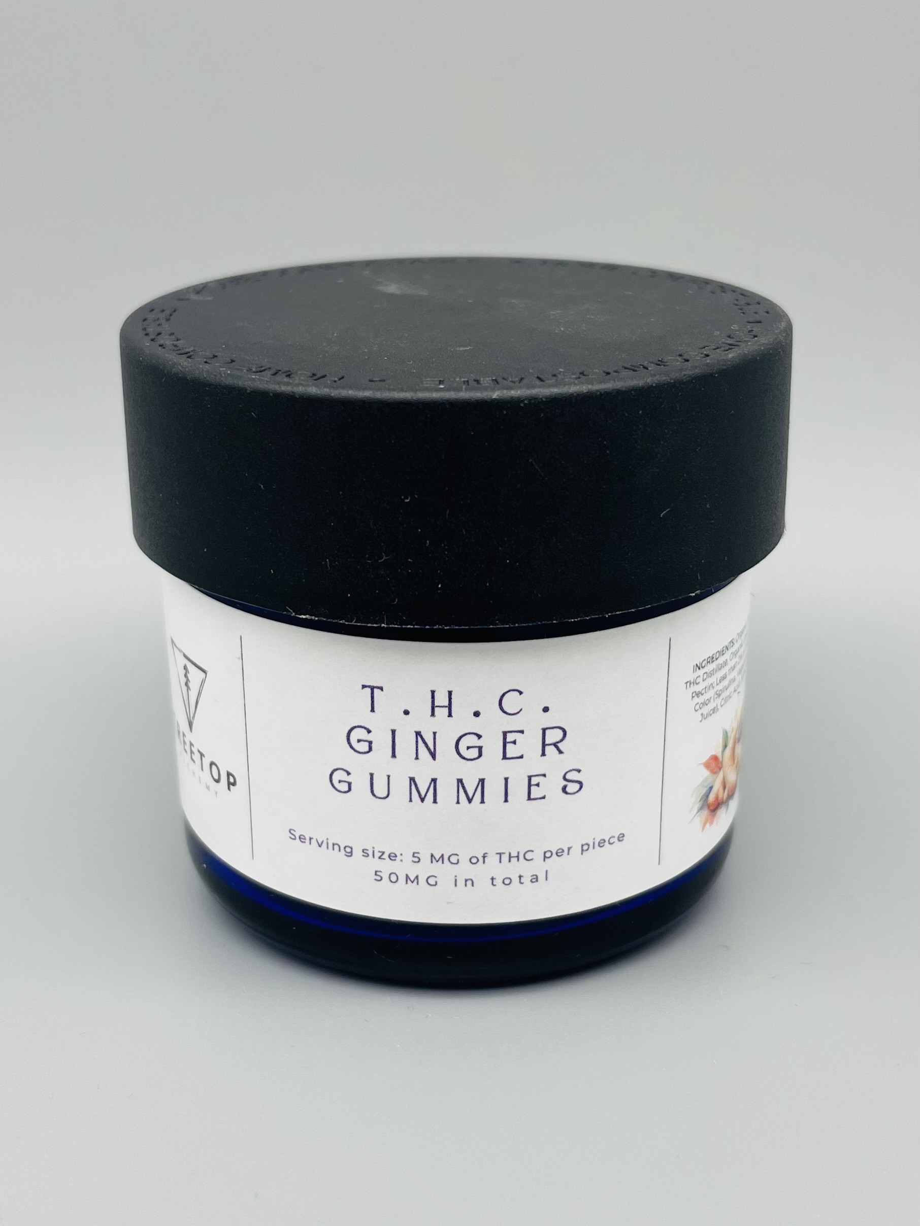 Photograph of Product: Treetop Alchemy |  Ginger Gummies | Edibles | 5 mg x 10