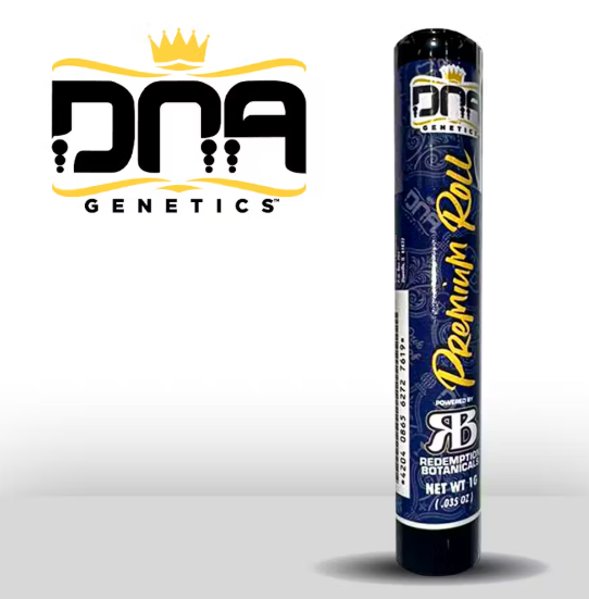 Photograph of product: Sharksbreath 2.0 | 1g | Single Pre-Roll | DNA Genetics