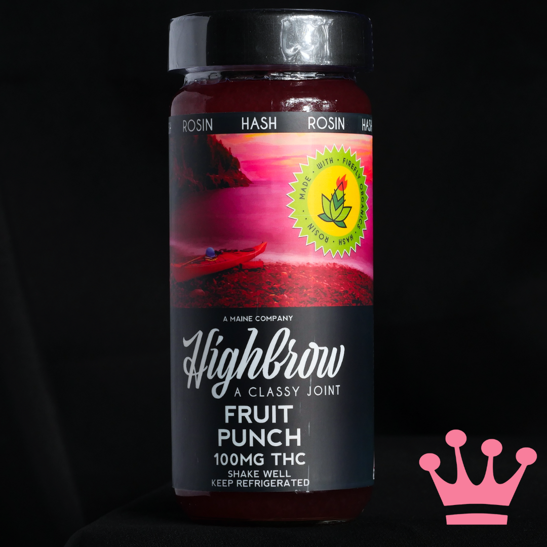 Photograph of product: Highbrow // Fruit Punch au chocolat Rosin Drink