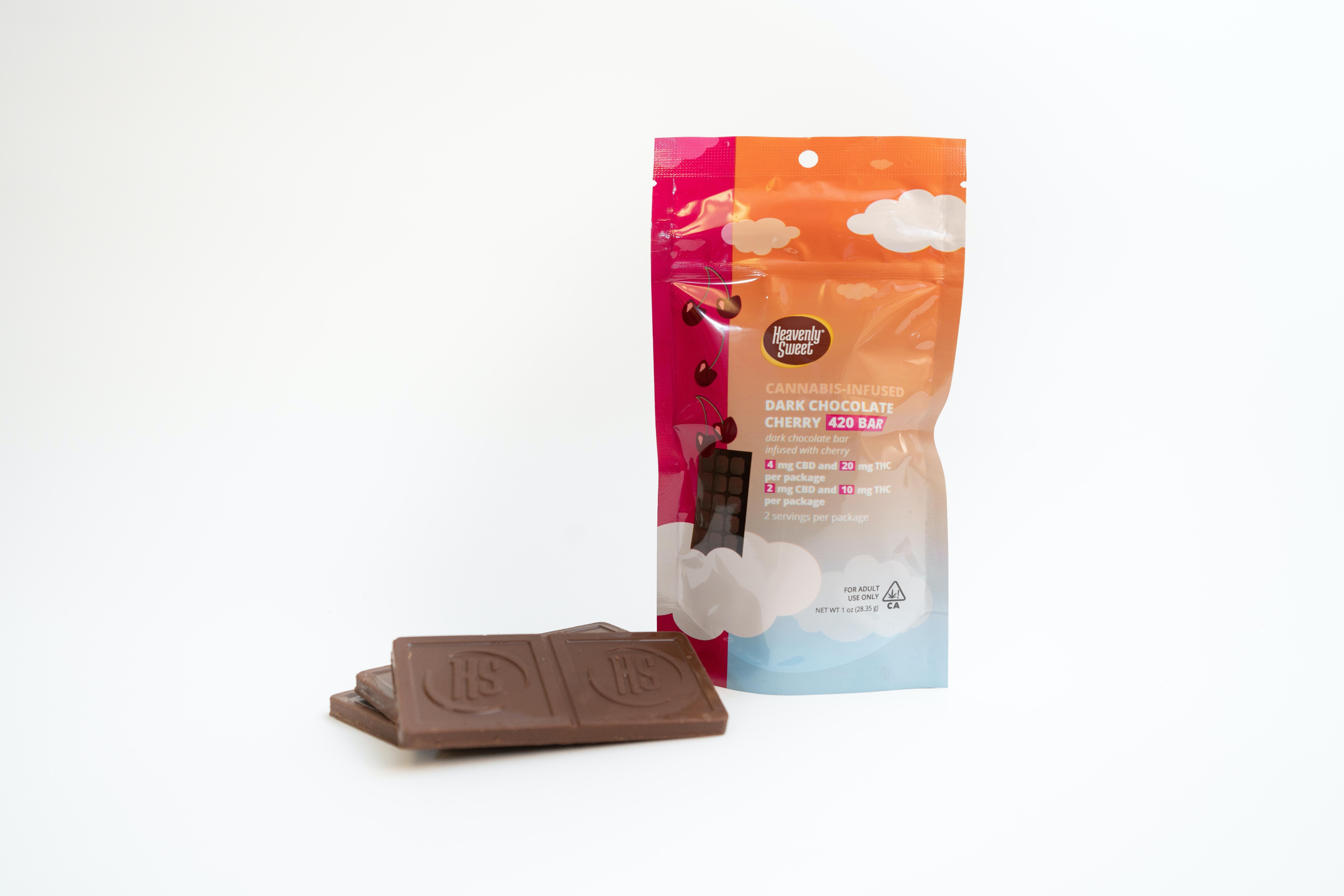 Photograph of product: 420 BAR-Dark Chocolate Cherry