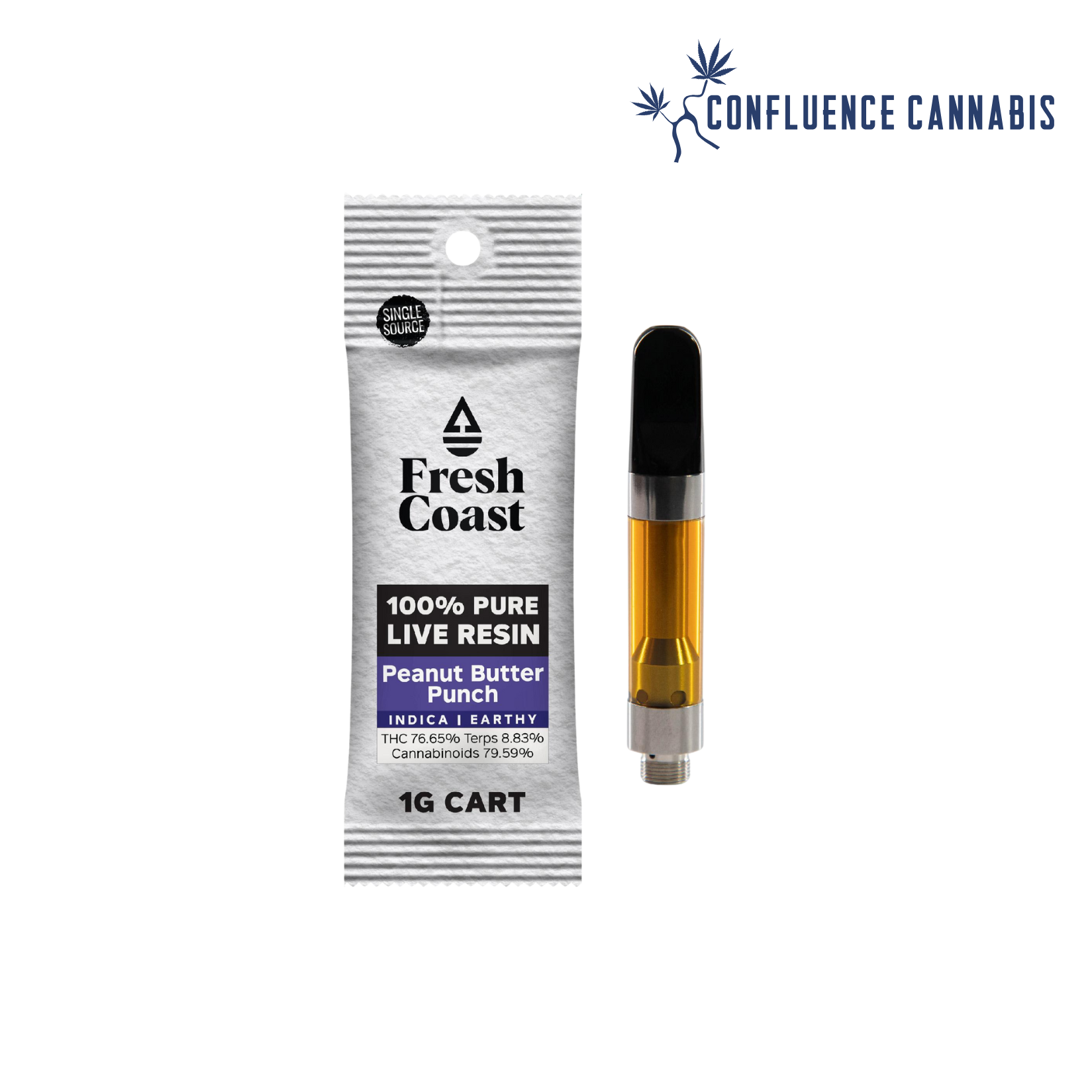 Photograph of Product: Peanut Butter Punch Live Resin Cartridge