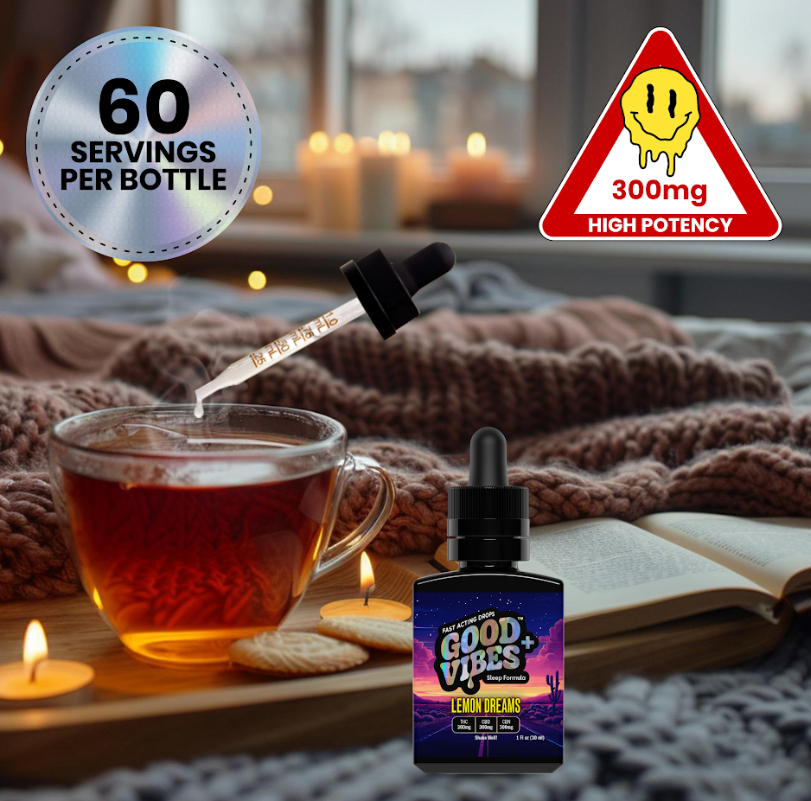 Photograph of product: Good Vibes | Sleep - 1:1:1 TH-oui:CBD:CBN - Fast Acting