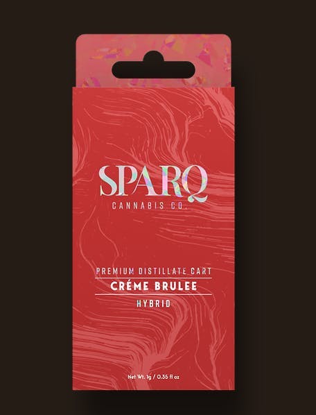 Photograph of product: Creme Brulee 1g Vape - SPARQ